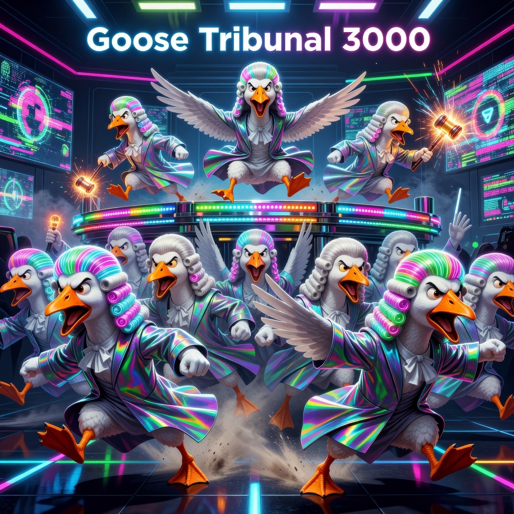 Cover art for Goose Tribunal 3000