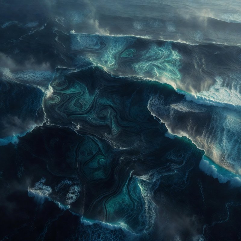 Blue gradient demo image